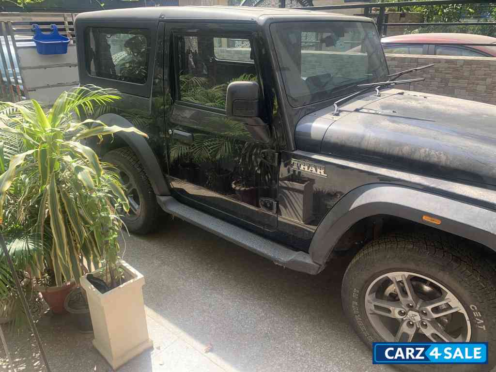 Black Mahindra Thar LX petrol manual 4x4