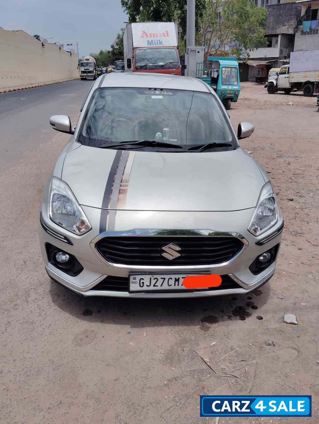 Silver Maruti Suzuki Dzire Zxi Bs 6