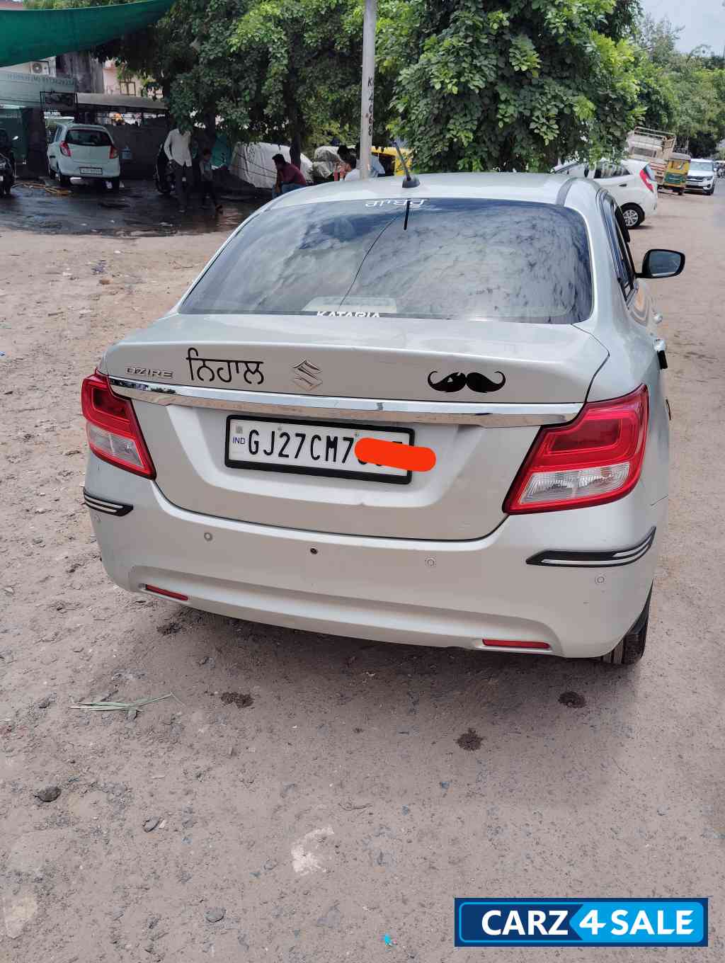 Silver Maruti Suzuki Dzire Zxi Bs 6