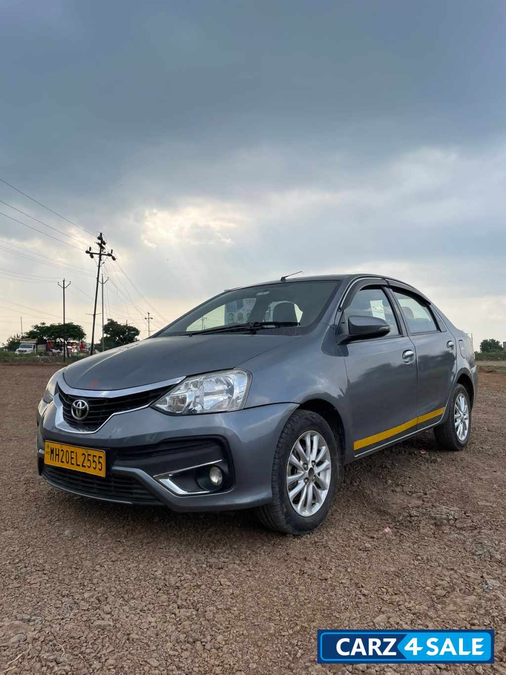 Grey Toyota Etios VXD