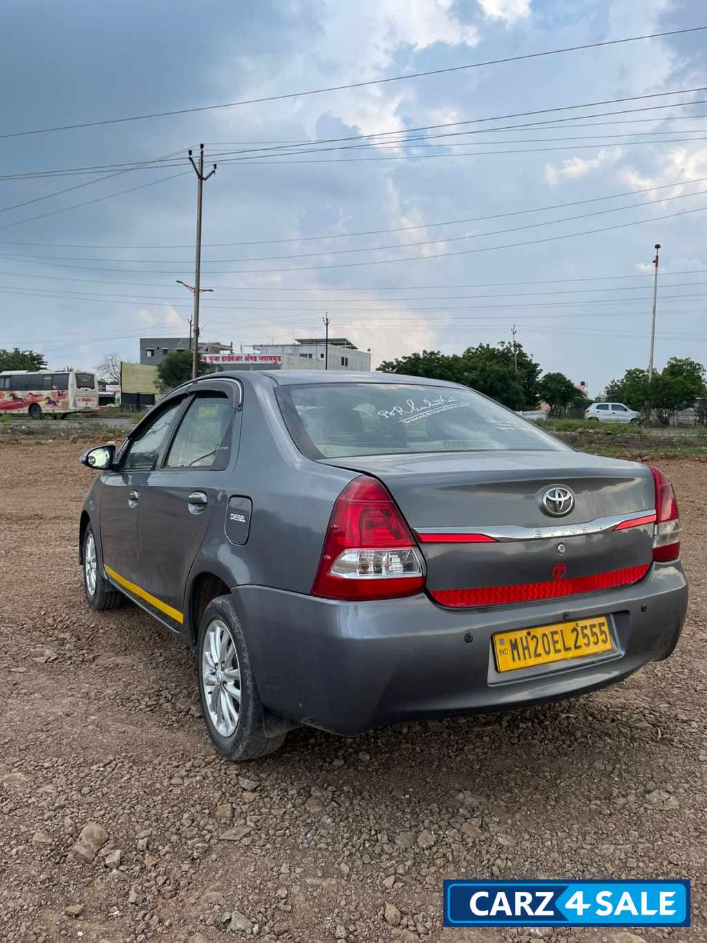 Grey Toyota Etios VXD