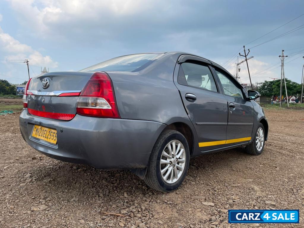 Grey Toyota Etios VXD