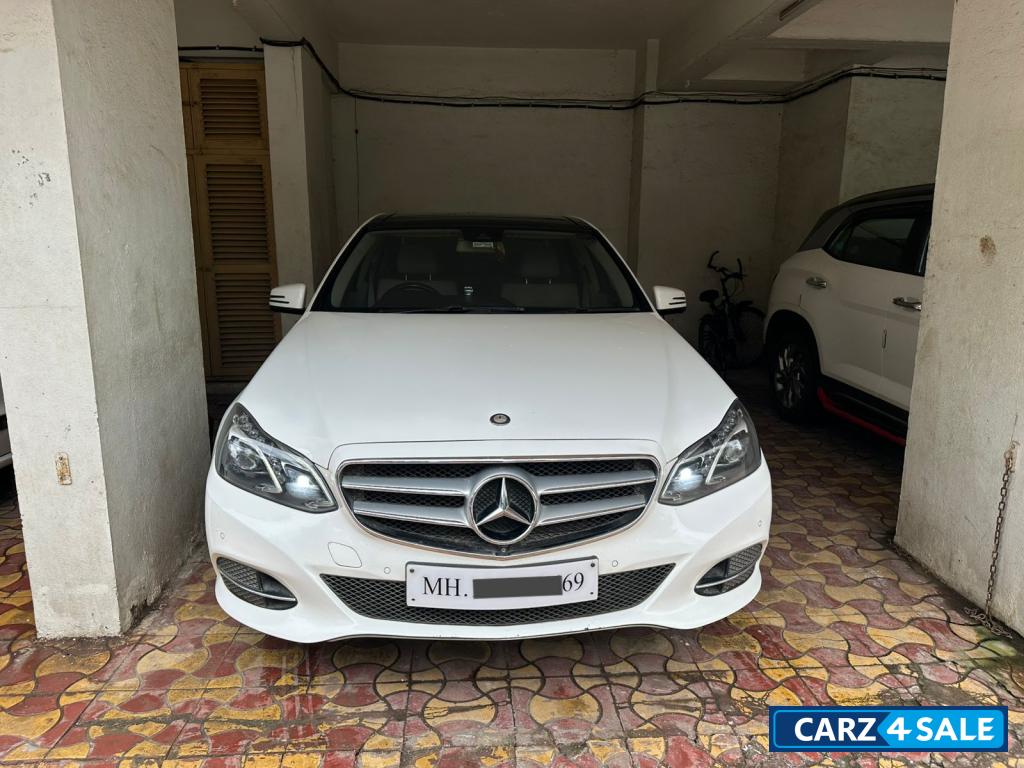 White Mercedes-Benz E-Class E 350 CDI Avantagarde