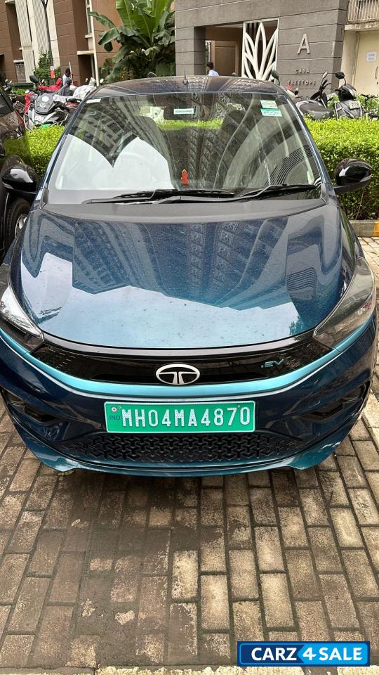 Teal Blue Tata Tiago EV MR