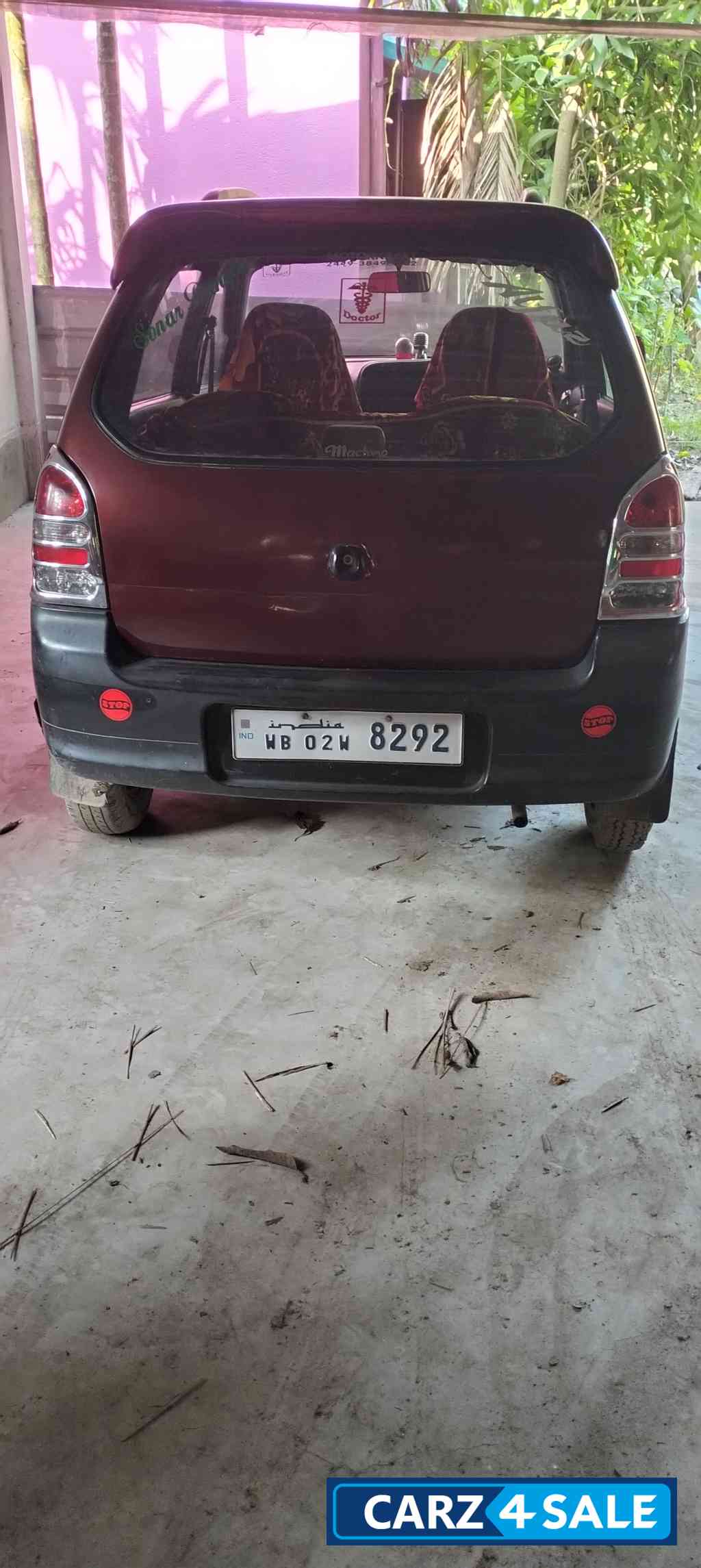 Red Maruti Suzuki Alto 800 LXI