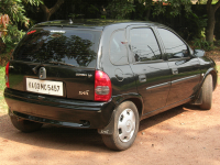 Black Opel Corsa Sail 1.6