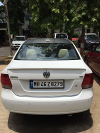 White Volkswagen Vento Diesel Highline