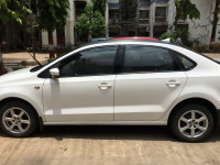 White Volkswagen Vento Diesel Highline