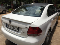 White Volkswagen Vento Diesel Highline