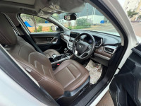 White Tata Harrier XZA+