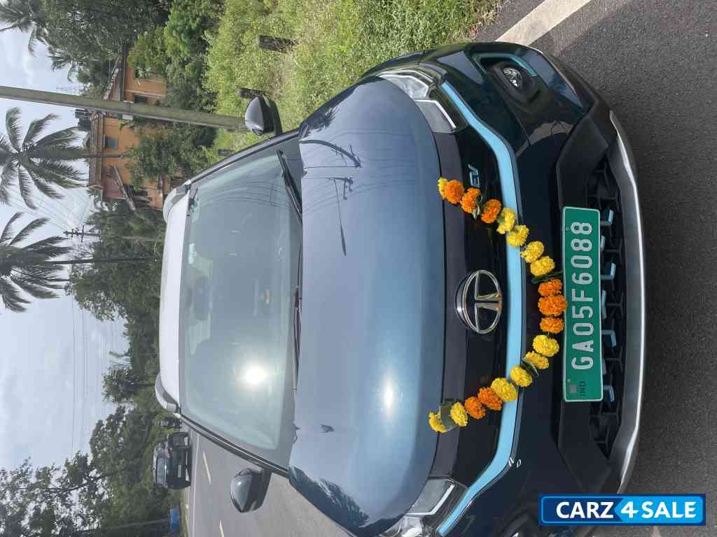 Teal Blue Tata Nexon Xz plus (EV)