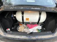 Blue Tata Tigor XZ Plus CNG