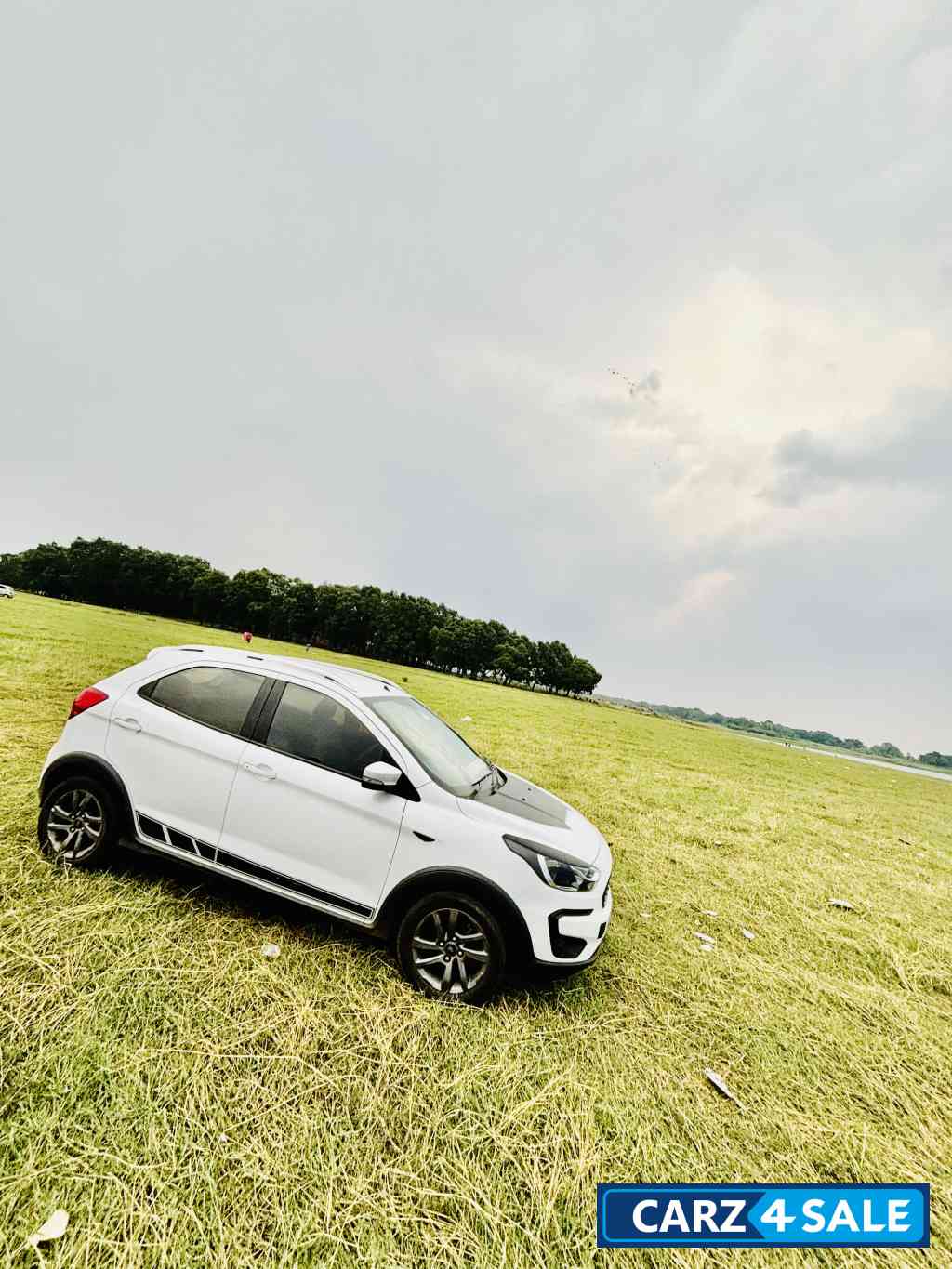 White Ford Freestyle Titanium 1.5 TDCI BS6