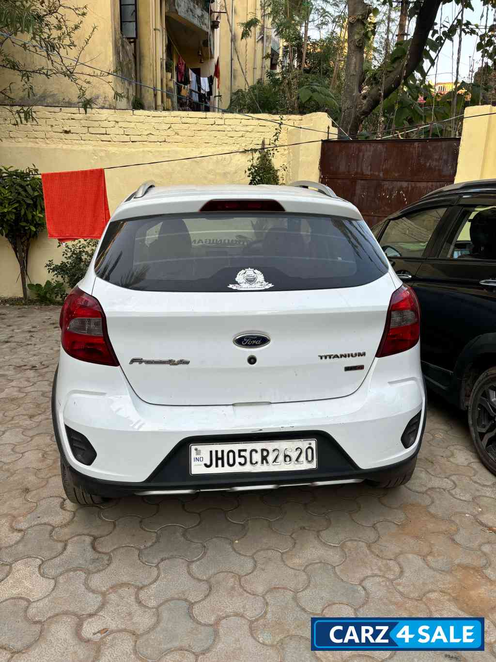 White Ford Freestyle Titanium 1.5 TDCI BS6