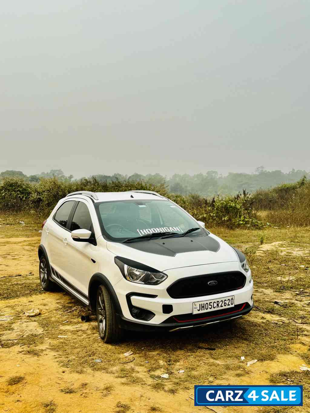 White Ford Freestyle Titanium 1.5 TDCI BS6