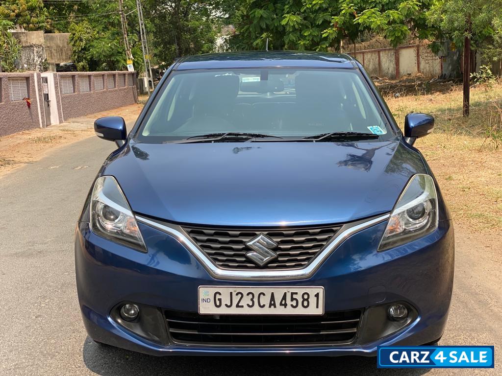 Blue Maruti Suzuki Baleno Alpha 1.2 CVT