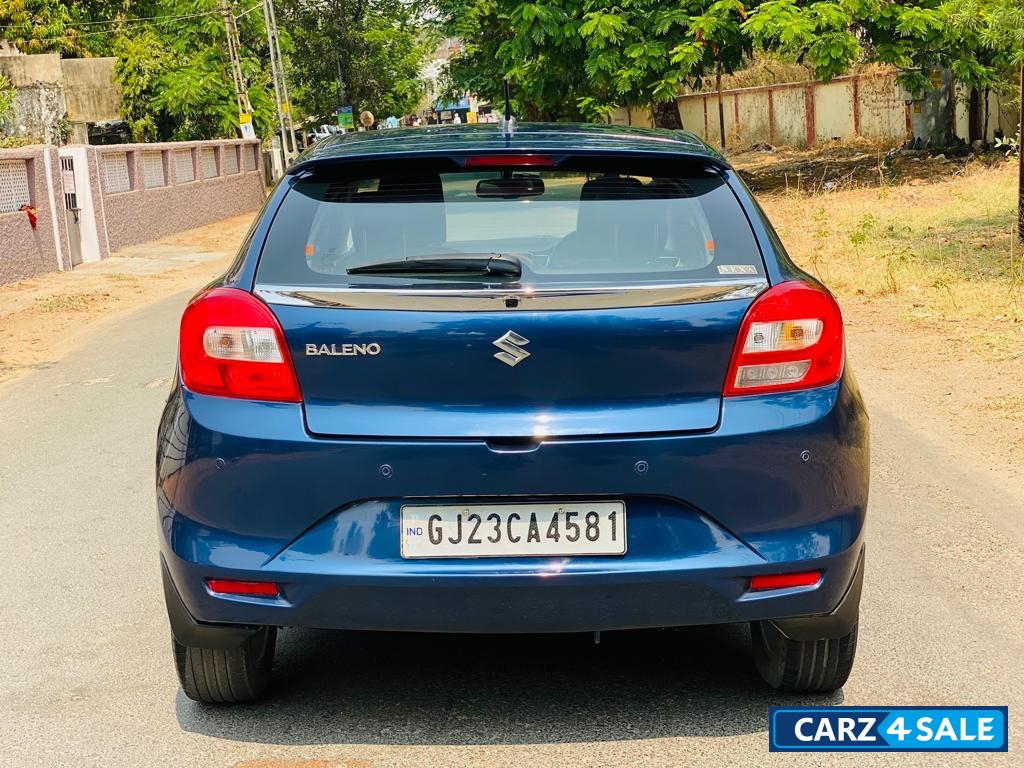 Blue Maruti Suzuki Baleno Alpha 1.2 CVT