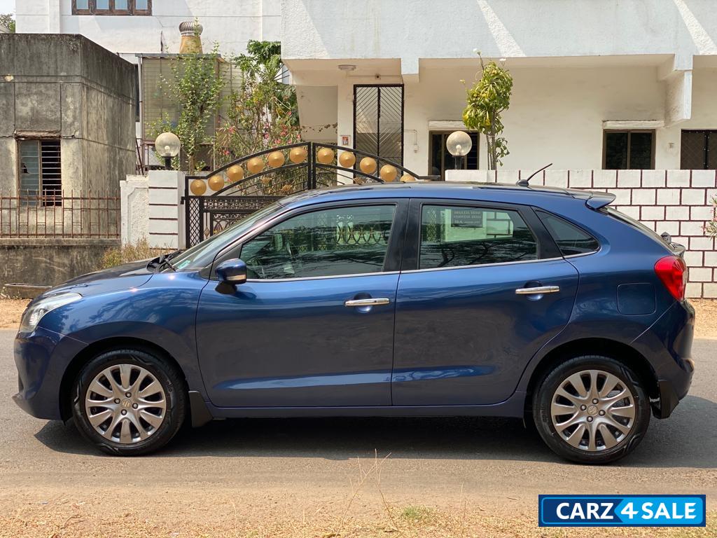 Blue Maruti Suzuki Baleno Alpha 1.2 CVT