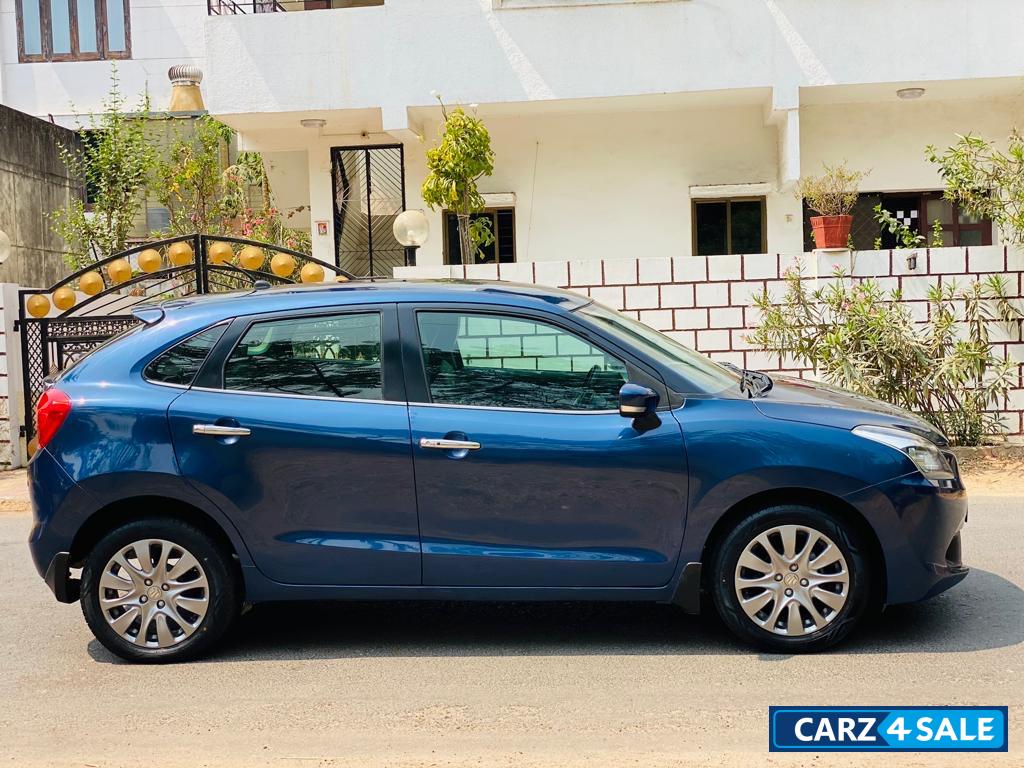 Blue Maruti Suzuki Baleno Alpha 1.2 CVT
