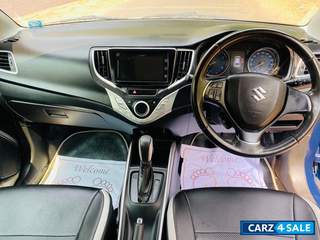 Blue Maruti Suzuki Baleno Alpha 1.2 CVT
