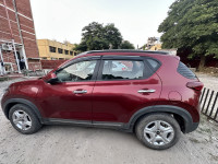 Maroon Red Kia Sonet HTX iMT Turbo Sunroof