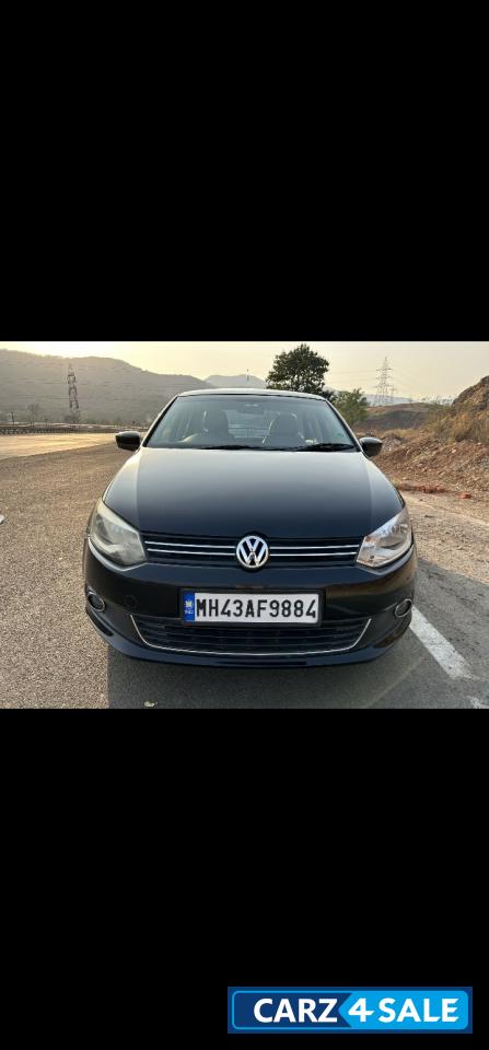 Black Volkswagen Vento Highline
