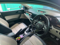 Blue Skoda Slavia Style 1.0 TSI AT