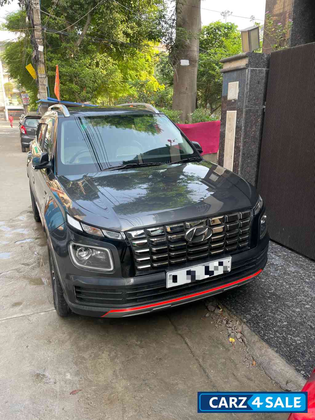 Titan Grey Hyundai Venue Sx(o) turbo dct