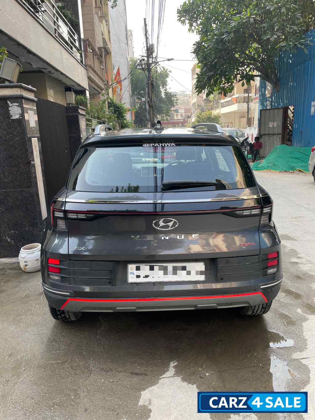 Titan Grey Hyundai Venue Sx(o) turbo dct