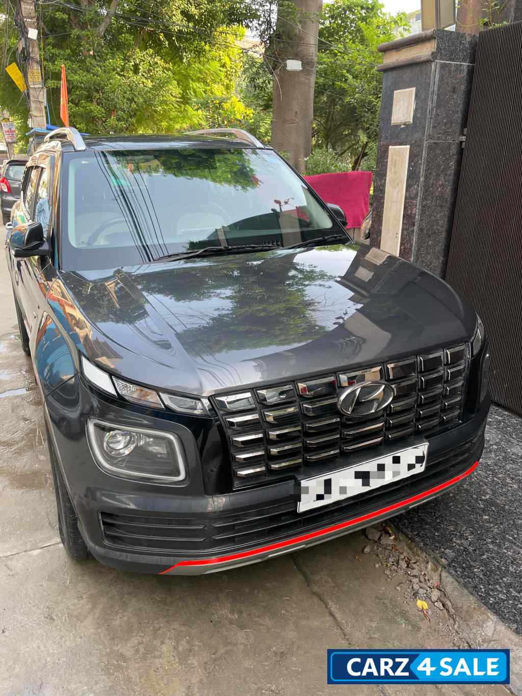 Titan Grey Hyundai Venue Sx(o) turbo dct