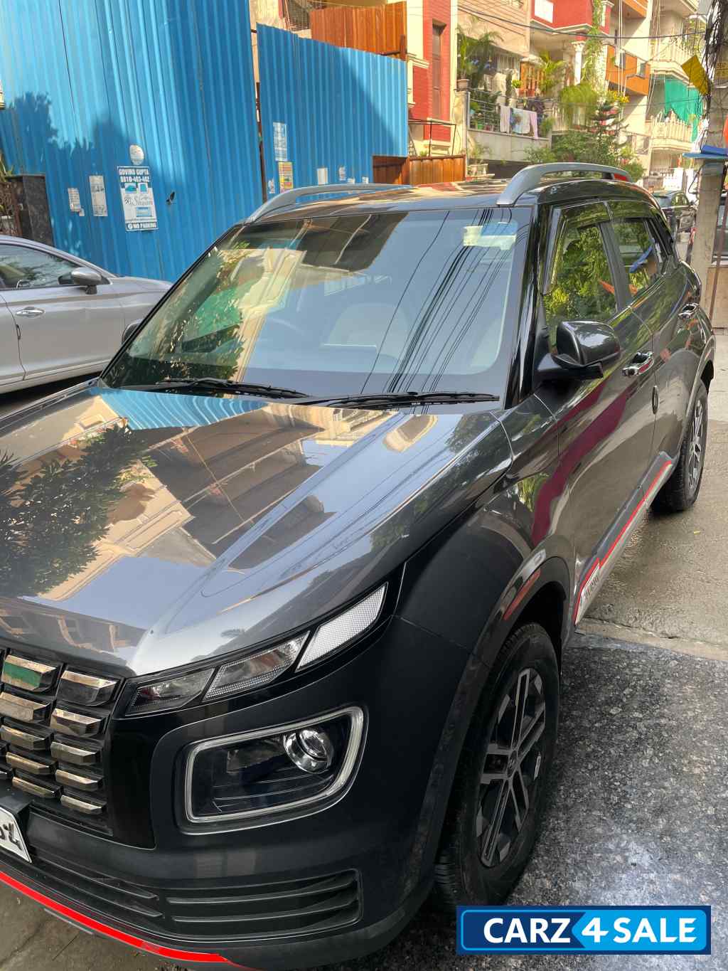 Titan Grey Hyundai Venue Sx(o) turbo dct