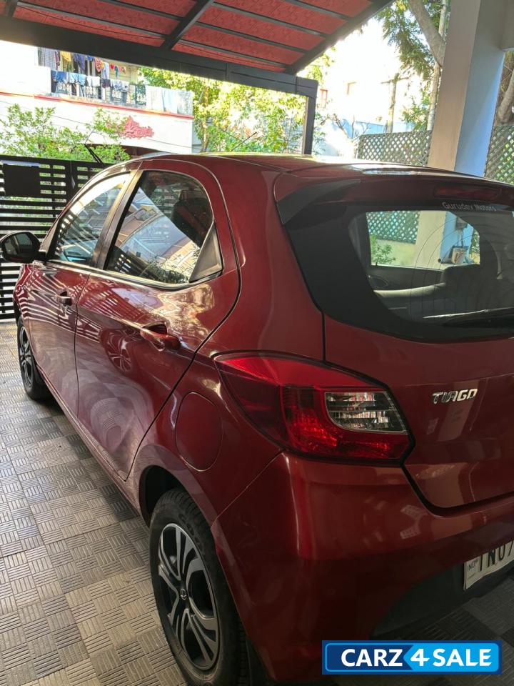 Red Tata Tiago Revotron XZA