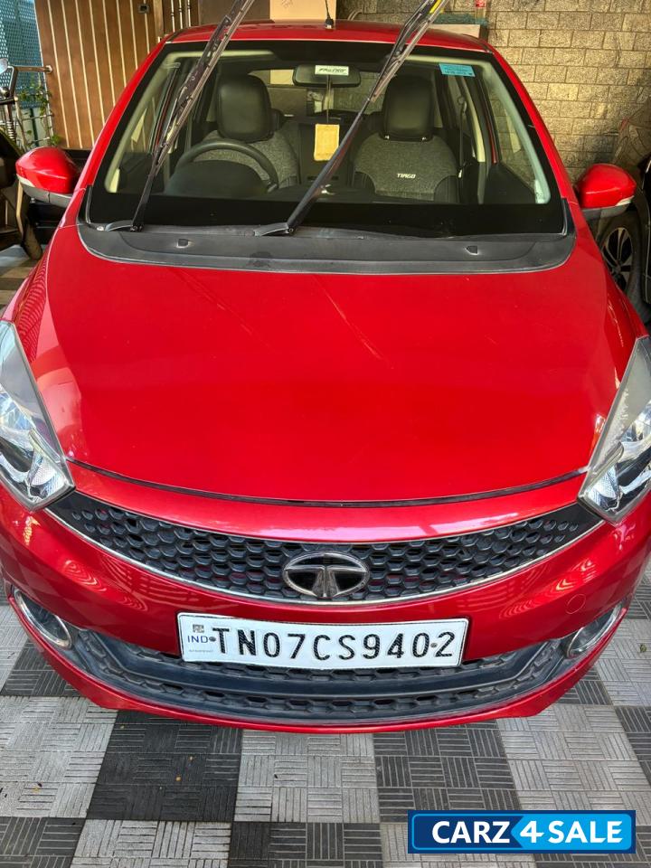 Red Tata Tiago Revotron XZA