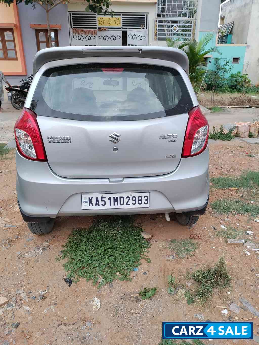 Silver Maruti Suzuki  Alto 800 lxi