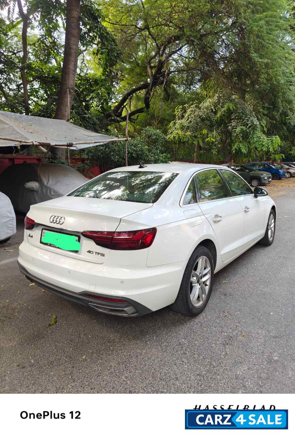 White Audi A4 Premium Plus 40 TFSI Petrol - August 2021