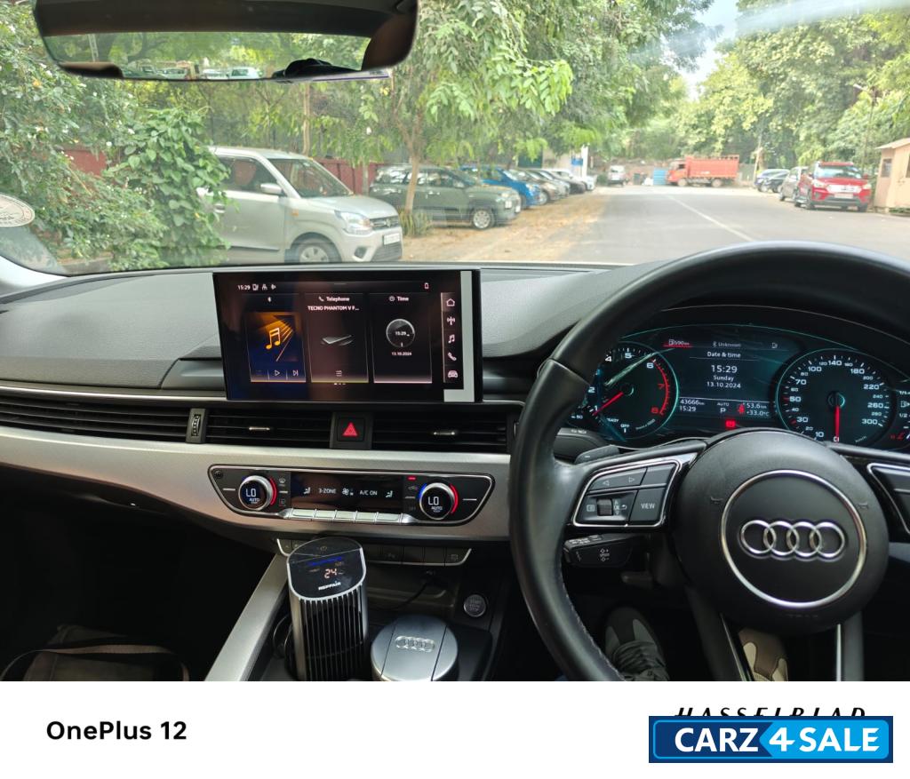 White Audi A4 Premium Plus 40 TFSI Petrol - August 2021