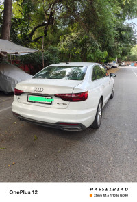 White Audi A4 Premium Plus 40 TFSI Petrol - August 2021
