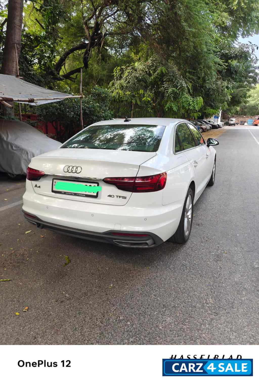 White Audi A4 Premium Plus 40 TFSI Petrol - August 2021