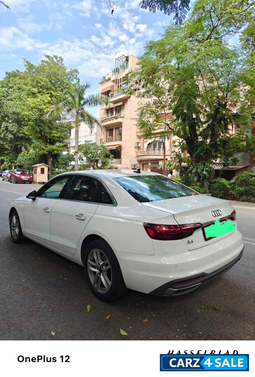 White Audi A4 Premium Plus 40 TFSI Petrol - August 2021