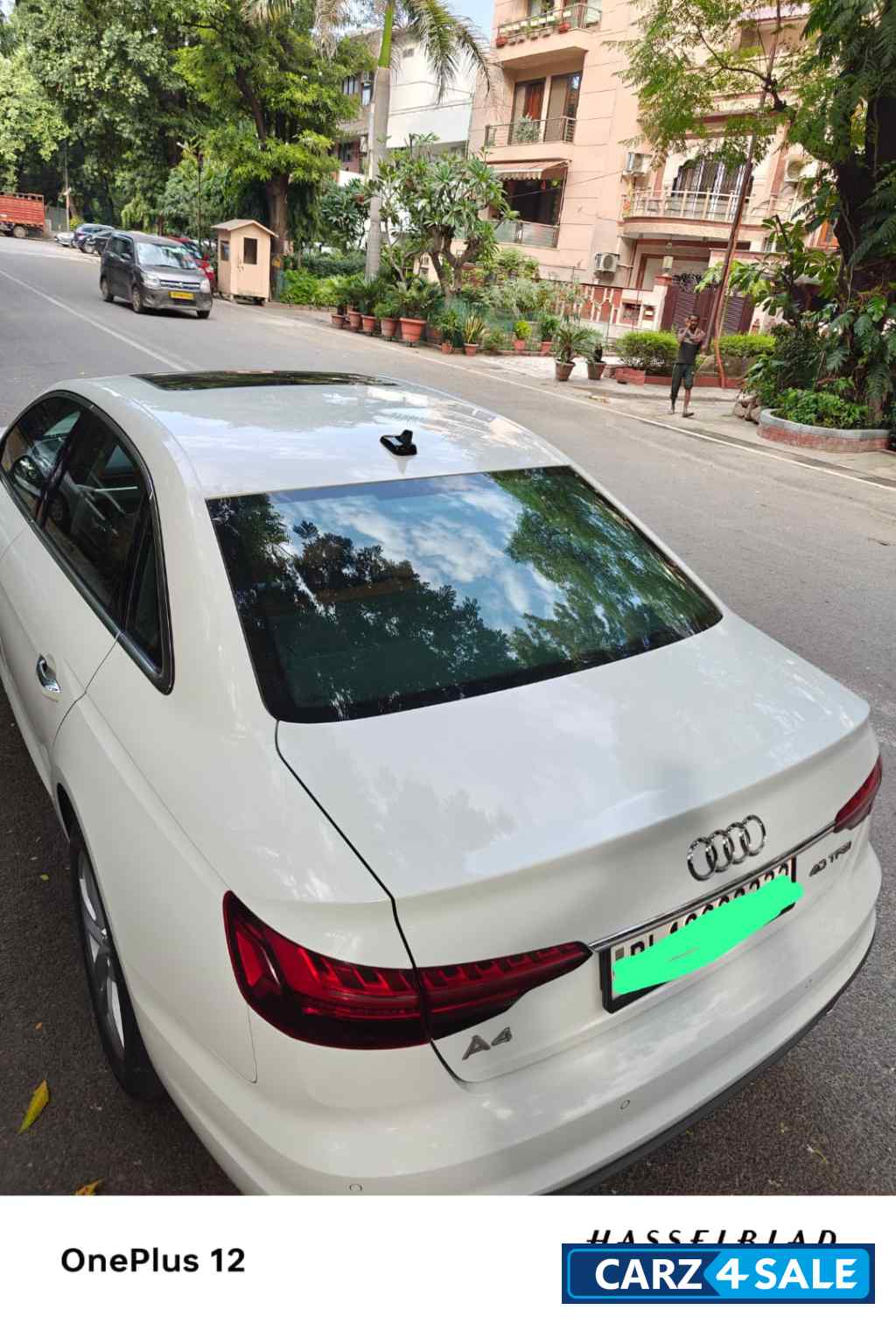 White Audi A4 Premium Plus 40 TFSI Petrol - August 2021