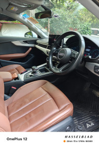 White Audi A4 Premium Plus 40 TFSI Petrol - August 2021