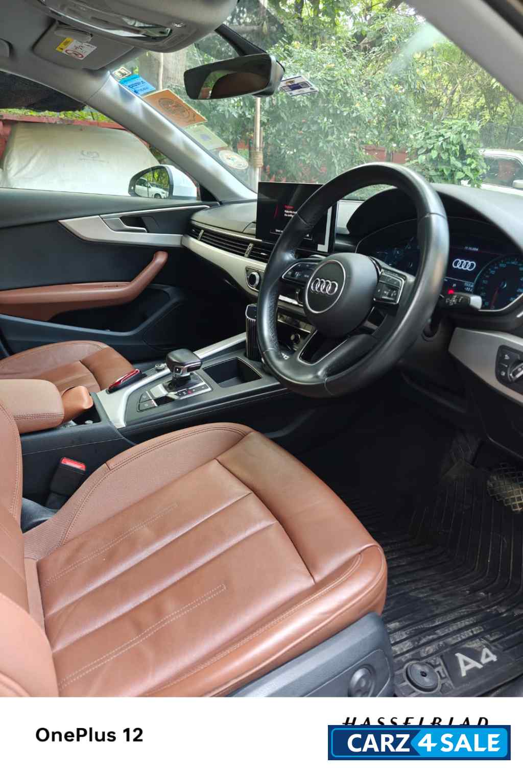 White Audi A4 Premium Plus 40 TFSI Petrol - August 2021