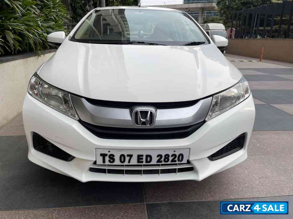White Honda City S MT