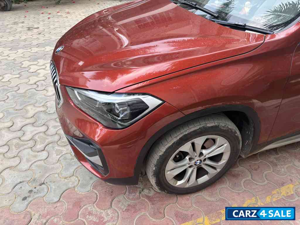 Sunset Orange BMW X1