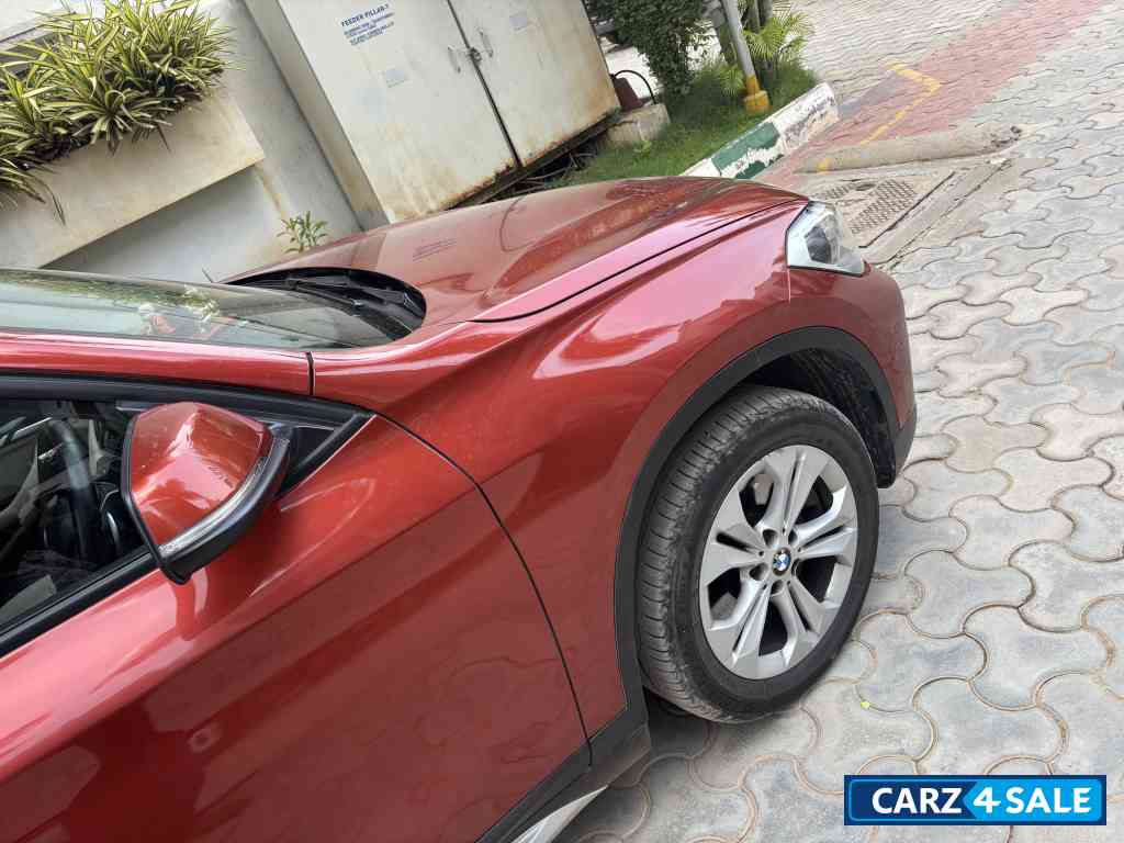 Sunset Orange BMW X1