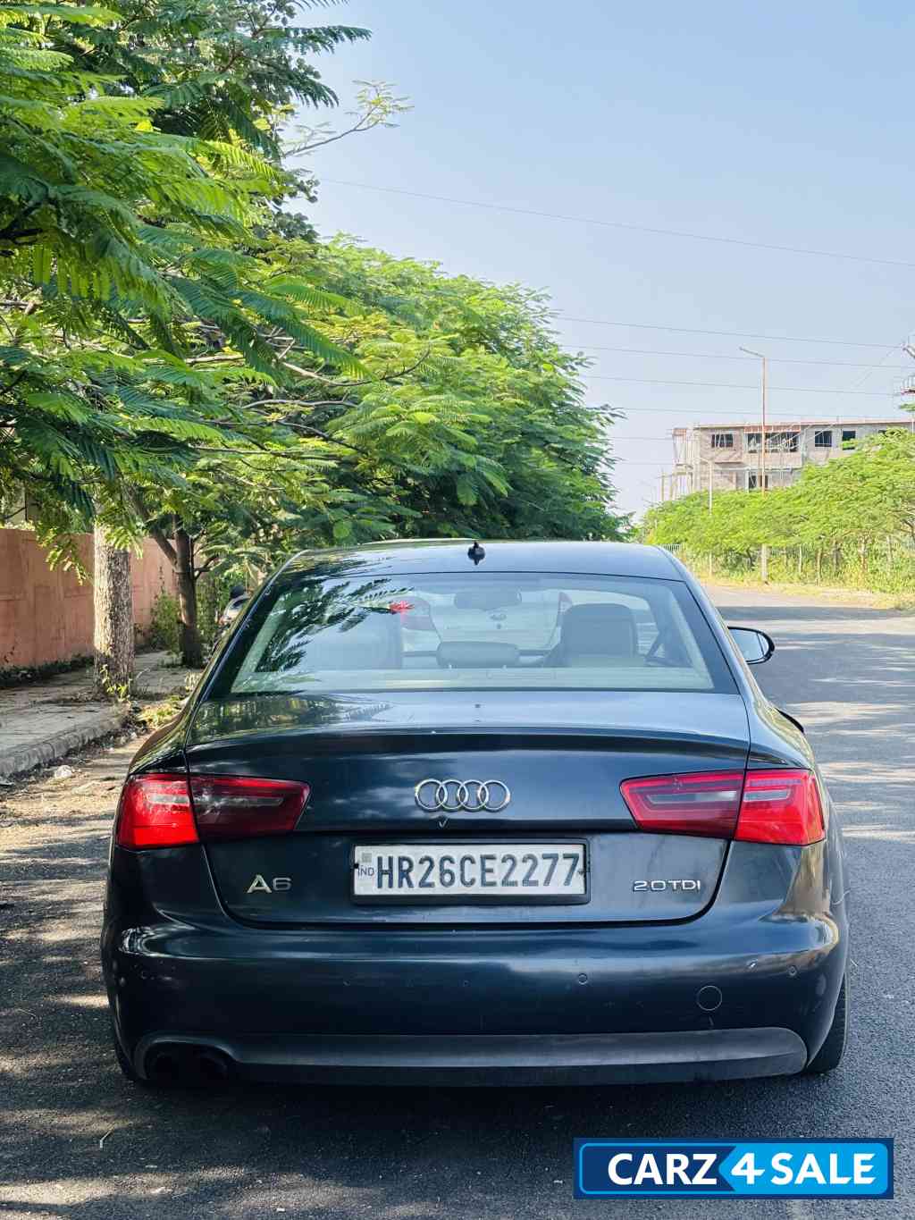 Moonshine Blue Audi A6