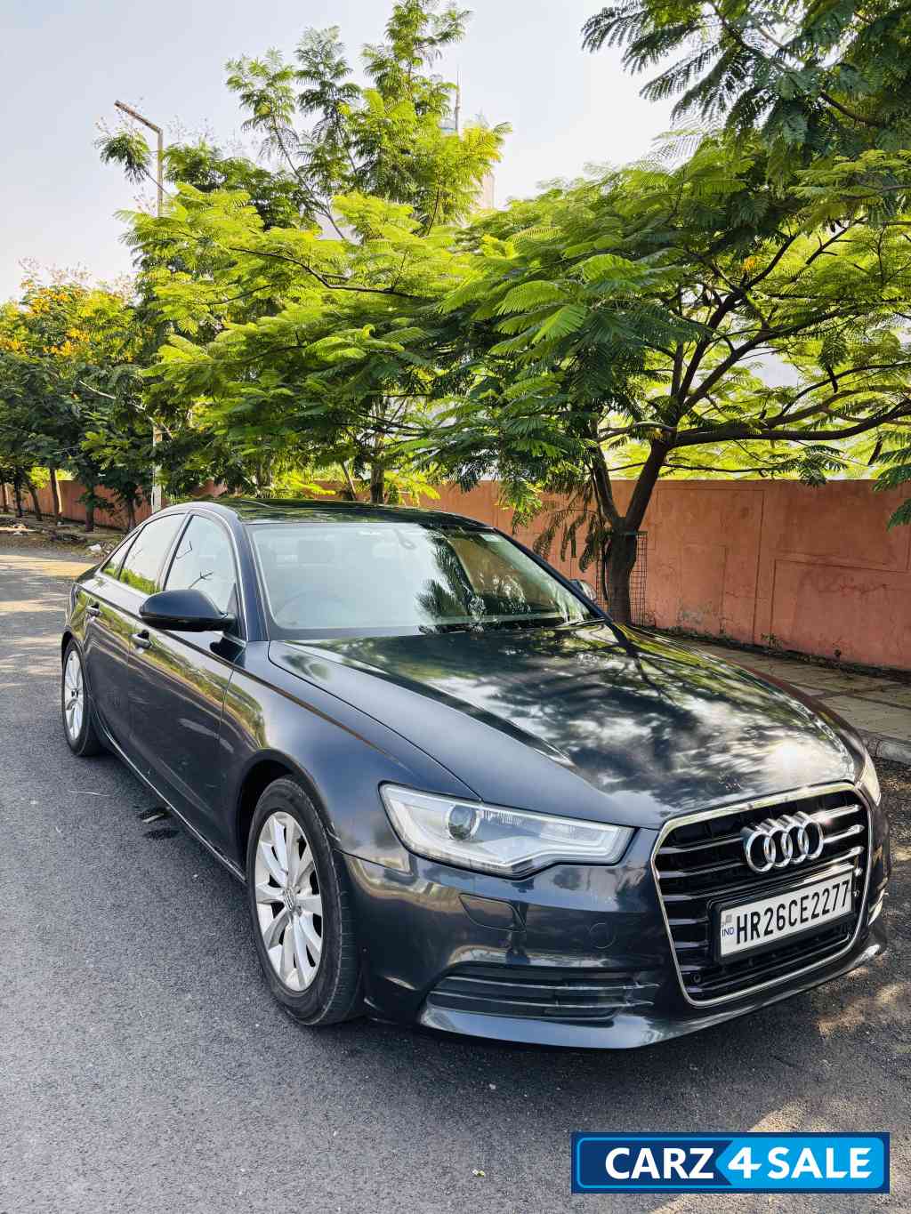 Moonshine Blue Audi A6