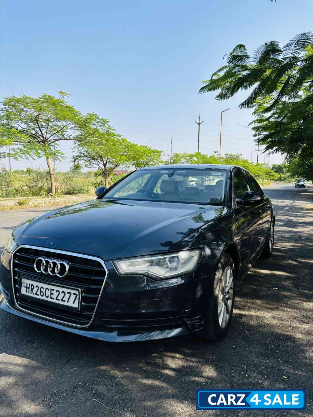 Moonshine Blue Audi A6