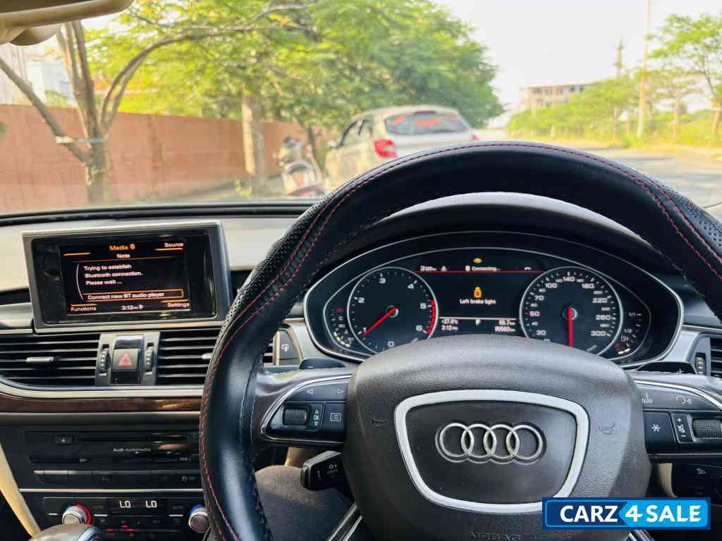 Moonshine Blue Audi A6