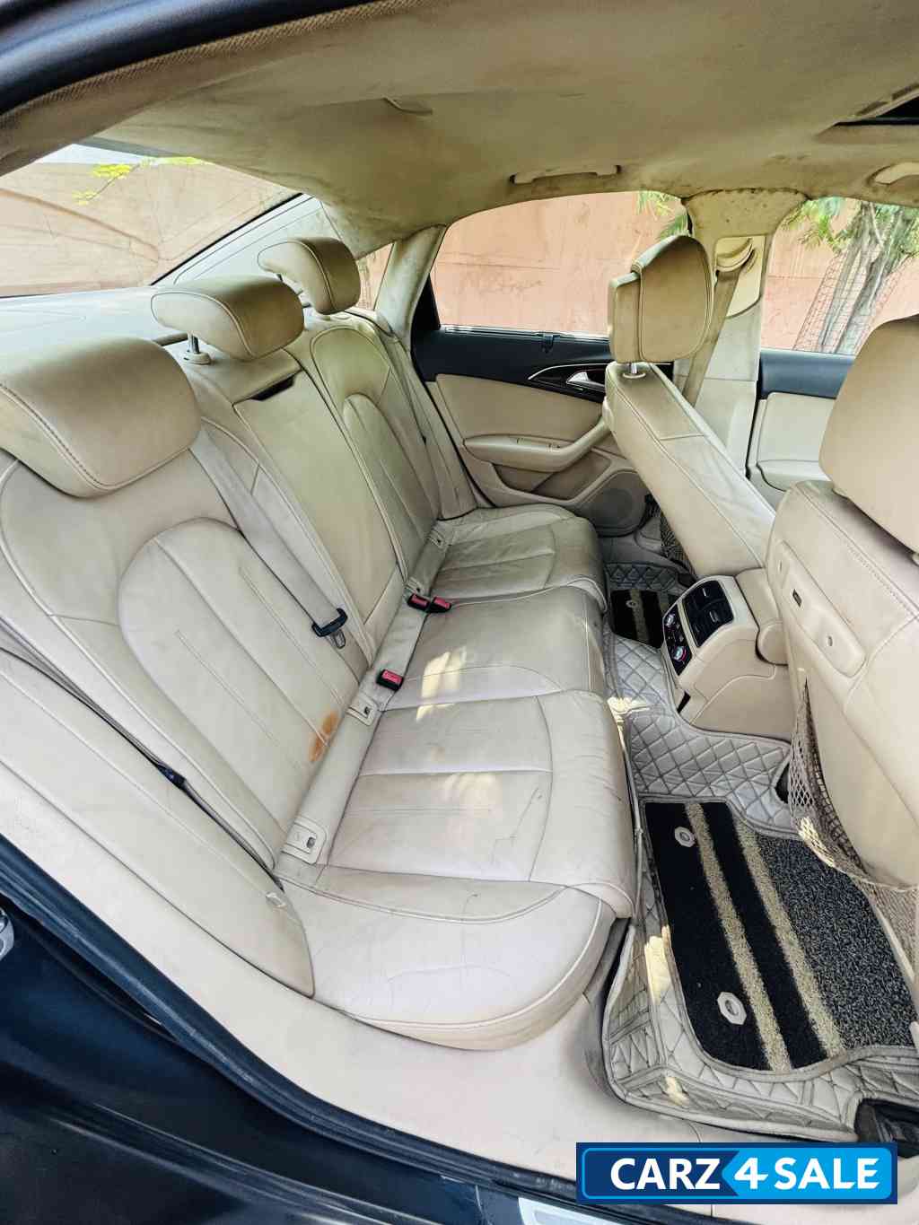 Moonshine Blue Audi A6